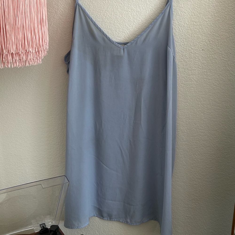 baby blue slip dress by knox rose